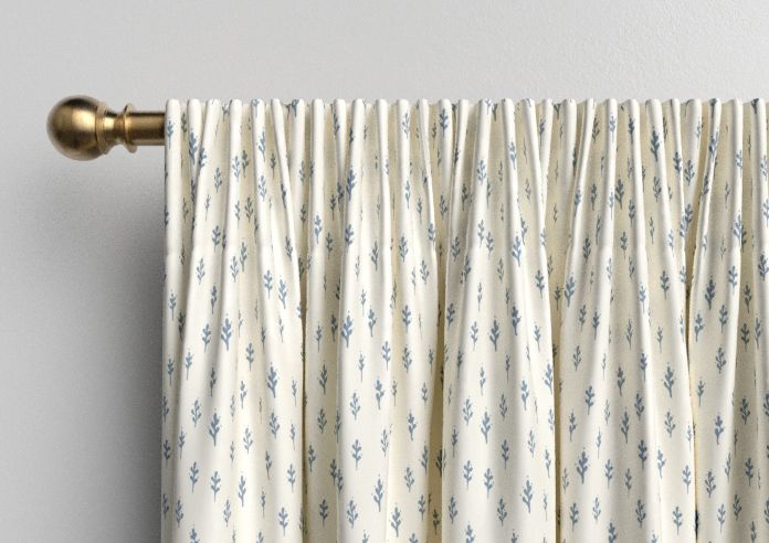 Rebecca, Raffs Blue - Made to Measure Curtains - Image 9